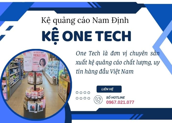 One Tech - Đơn vị cung cấp kệ quảng cáo Nam Định