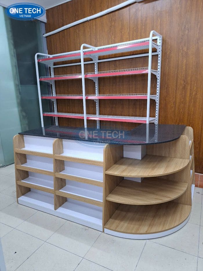 Bàn thu ngân Nam Định gỗ mdf 